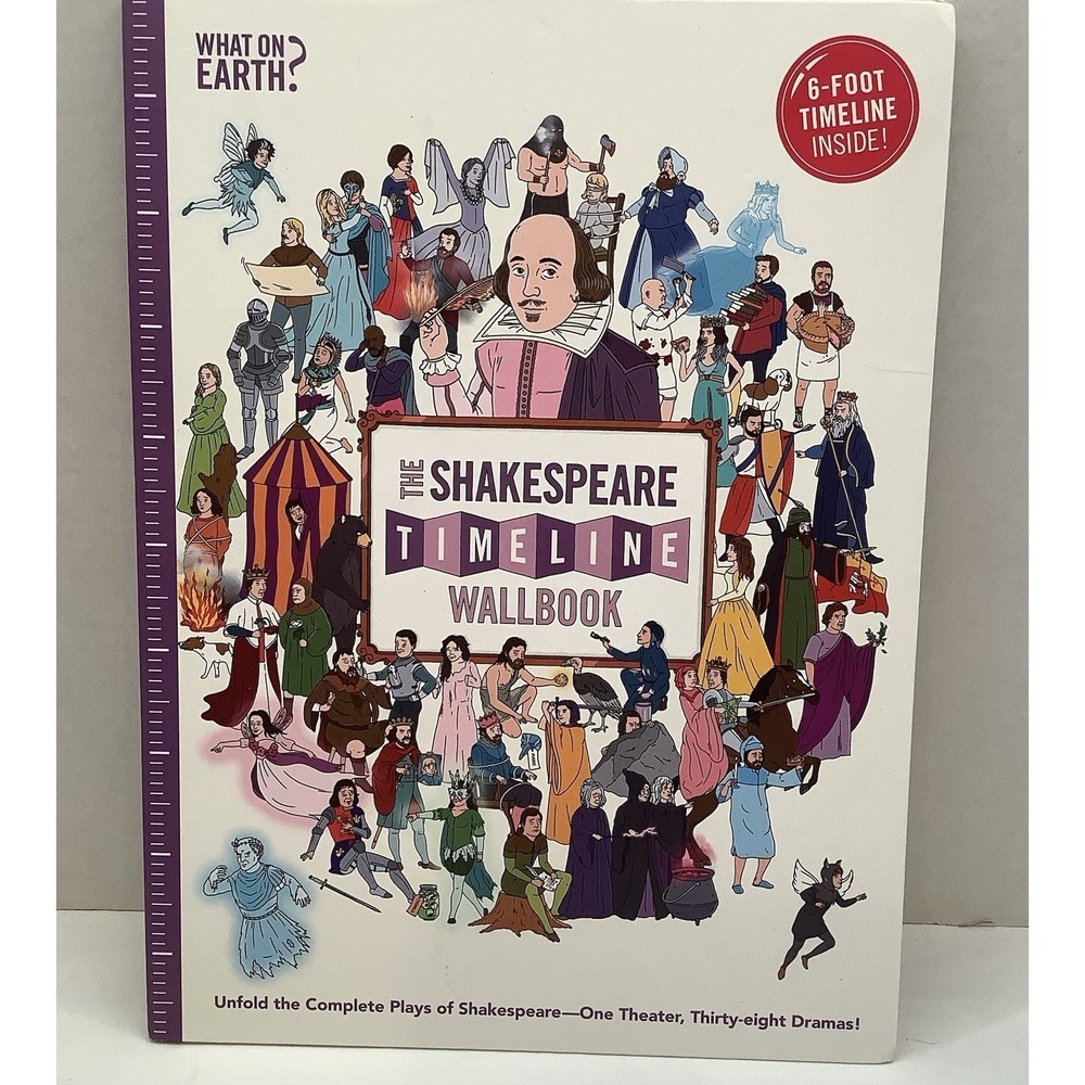 Shakespeare Timeline Wallbook : Unfold the Complete Plays of Shakespeare--One...